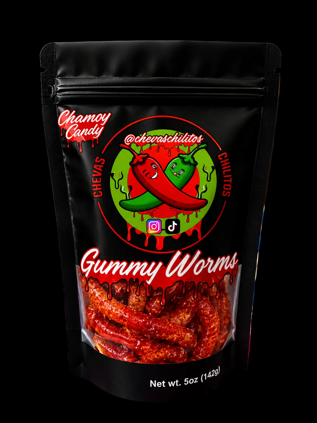 Chamoy Gummy Worms