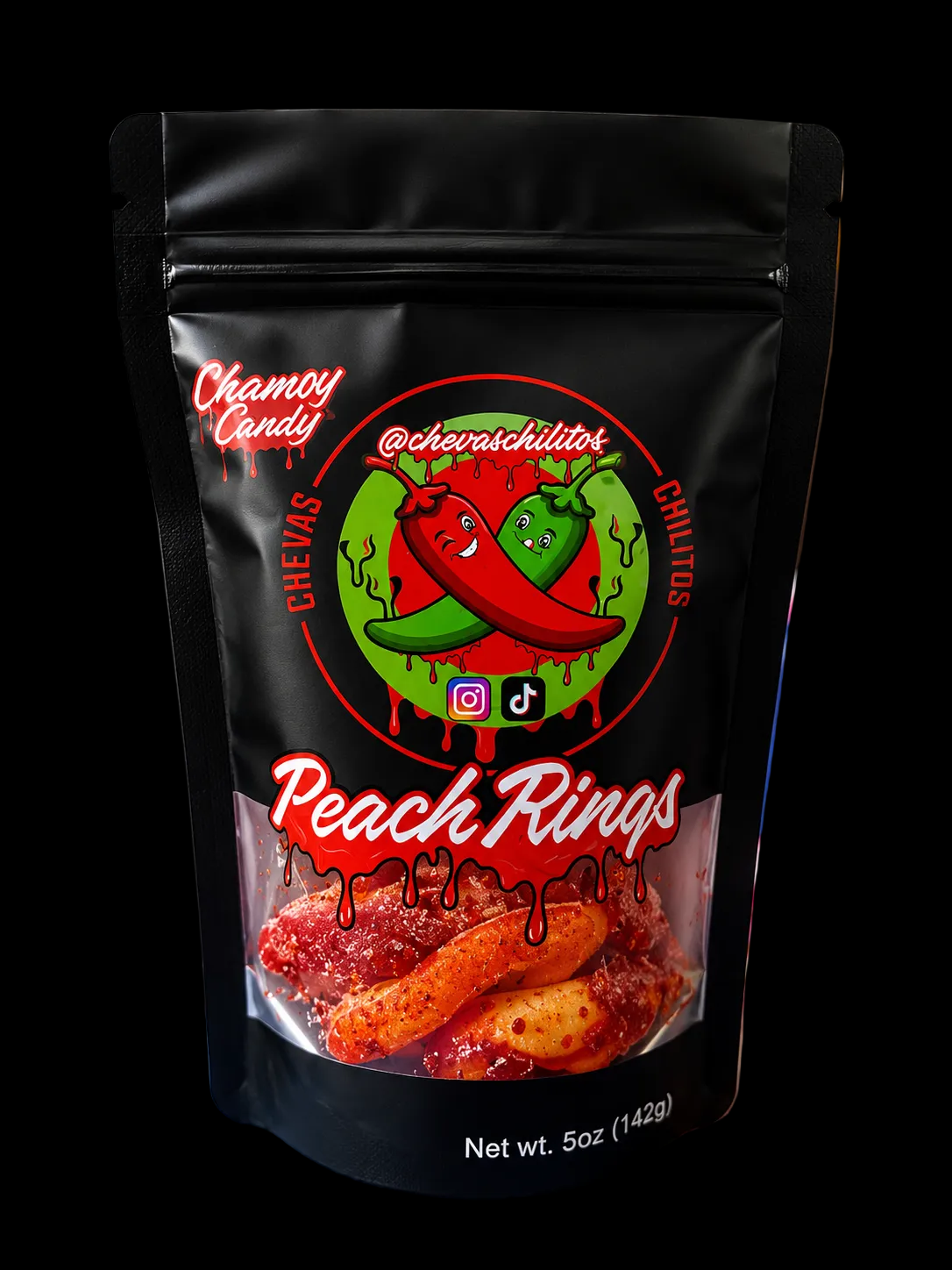 Chamoy Peach Rings